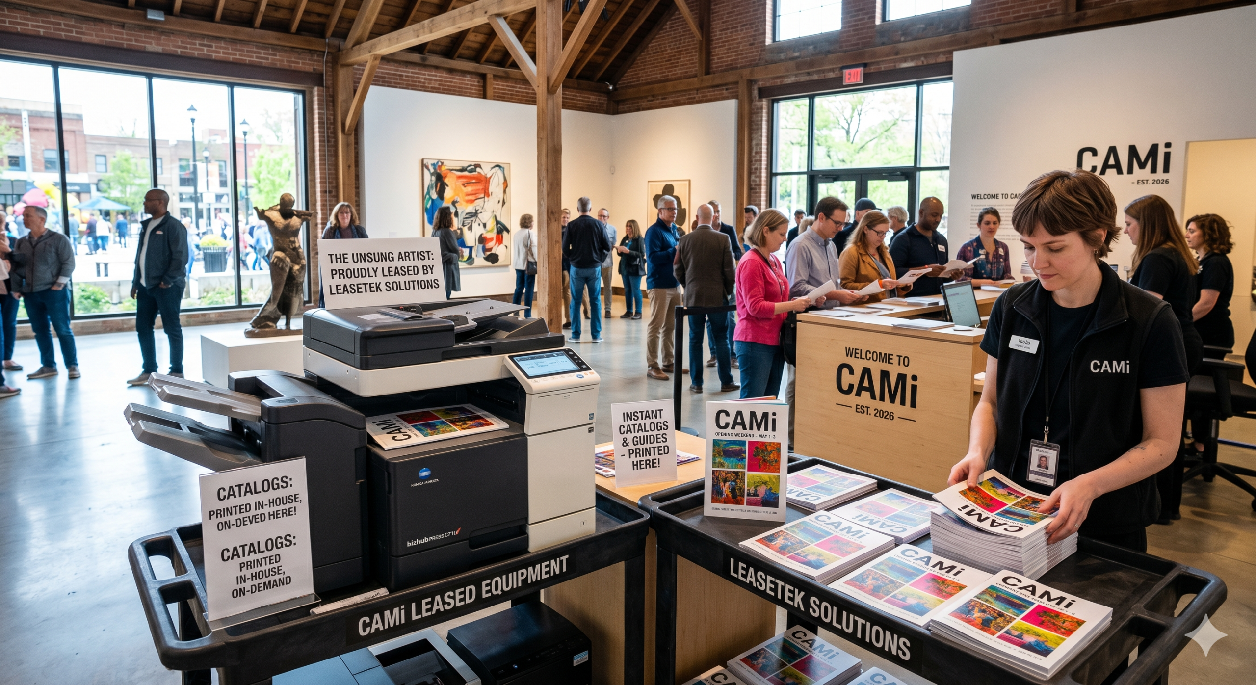 You are currently viewing The Canvas of Logistics: Why Printer Leasing is the Masterpiece Behind CAMI’s Opening Weekend